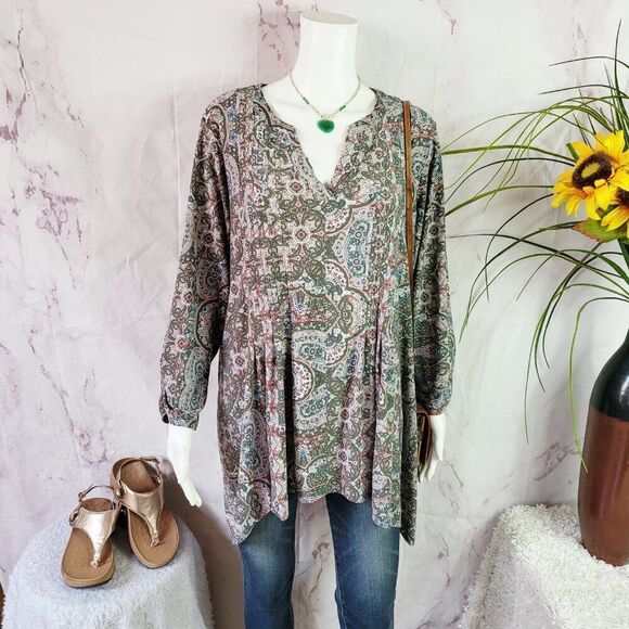 Westport beautiful print blouse - Picture 2 of 9